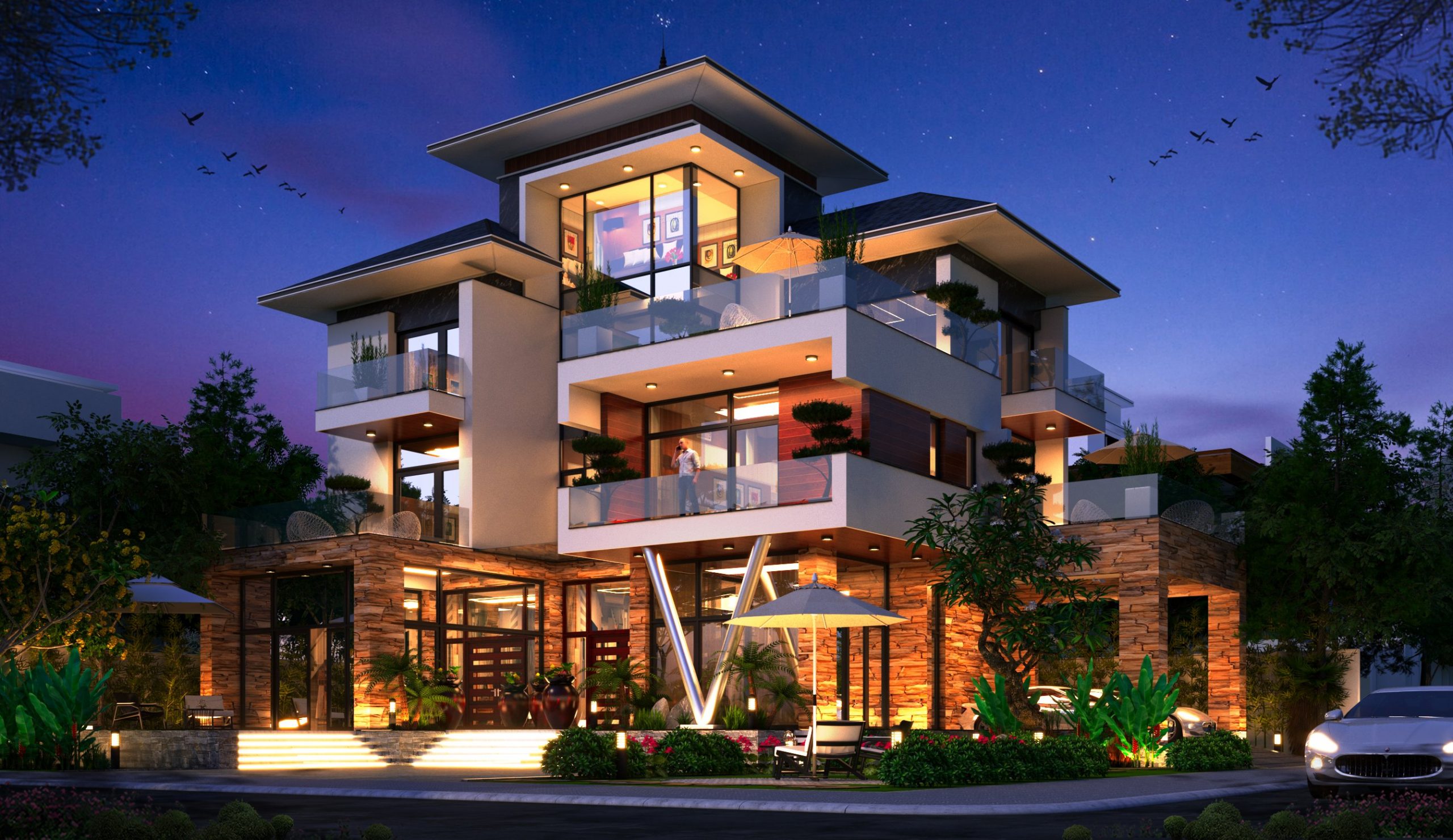 5 phong cách thiết kế nhà biệt thự hiện đại