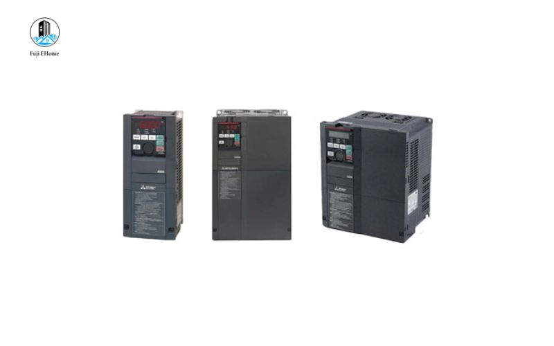 Inverter (biến tần) là công nghệ giúp điều chỉnh tần số dòng điện xoay chiều cấp vào động cơ thang máy. Nhờ đó, động cơ có thể tăng/giảm tốc độ một cách linh hoạt, phù hợp với từng giai đoạn vận hành: Khởi động – Tăng tốc – Chạy đều – Giảm tốc – Dừng.